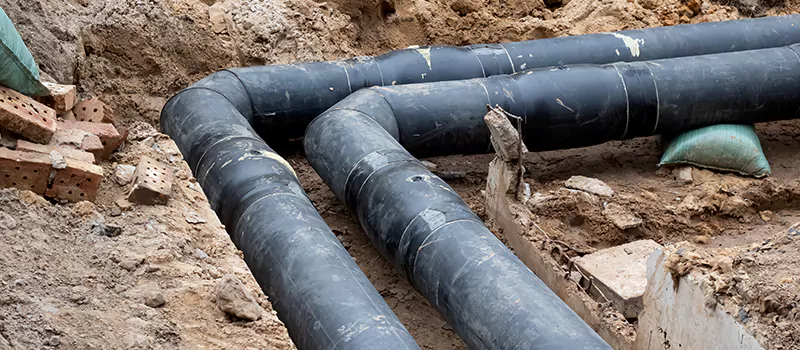 Residential Underground Pipe Replacement in Courtice, Ontario