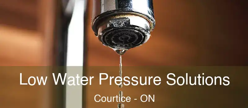  Low Water Pressure Solutions Courtice - ON