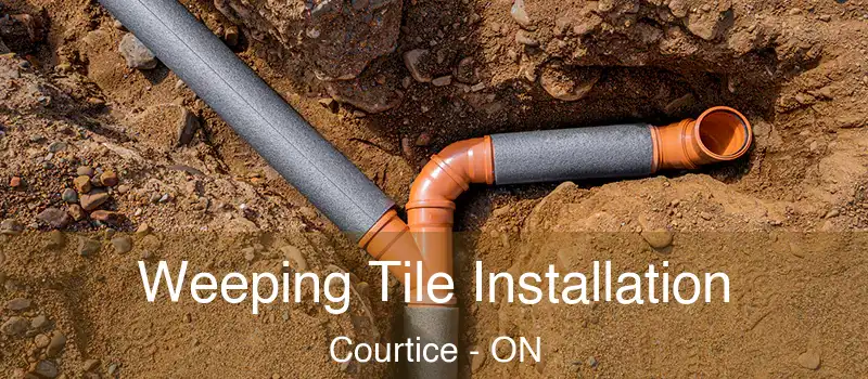  Weeping Tile Installation Courtice - ON